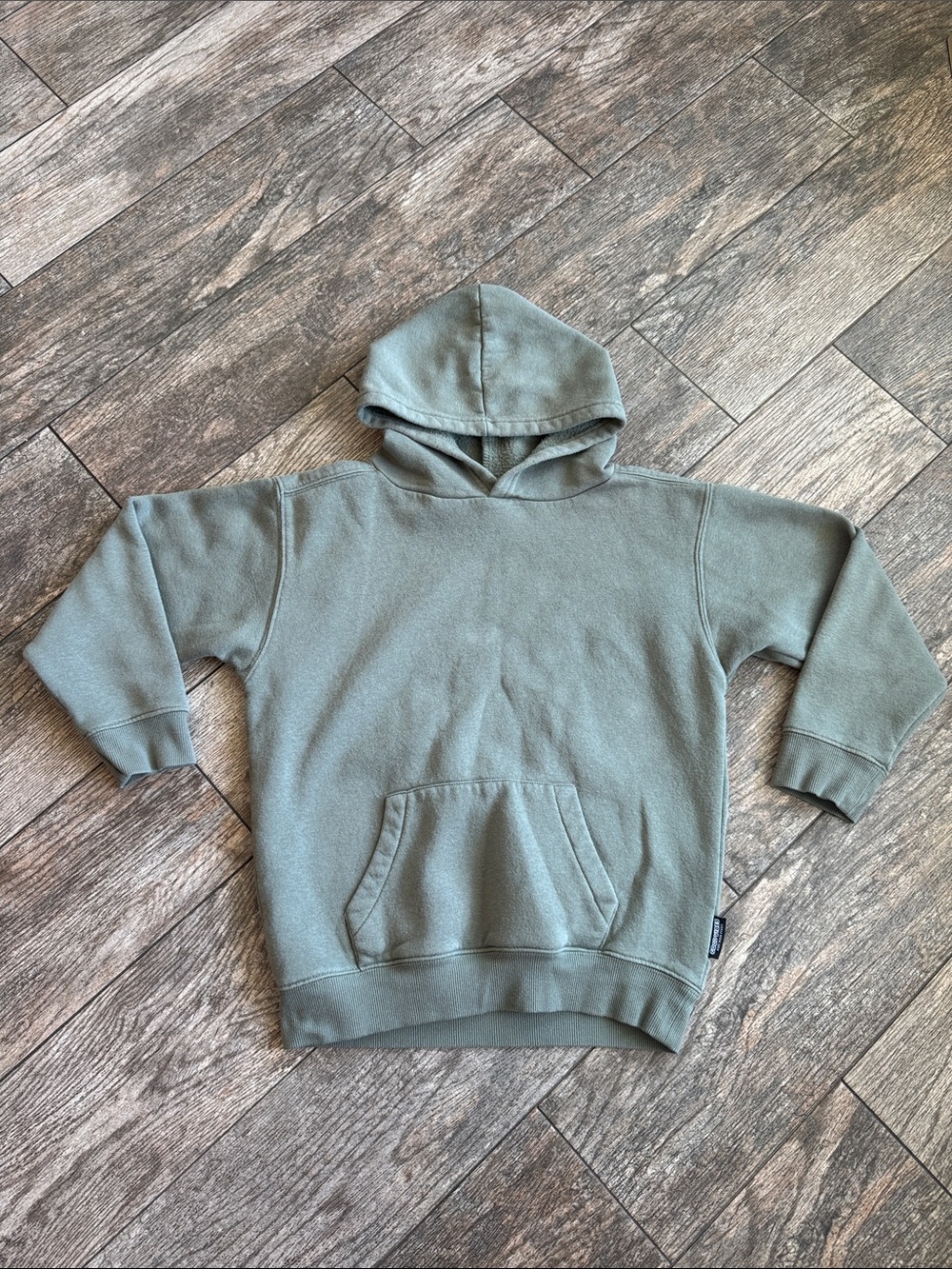 Cotton On Kids Sage Green Hooded Sweatshirt